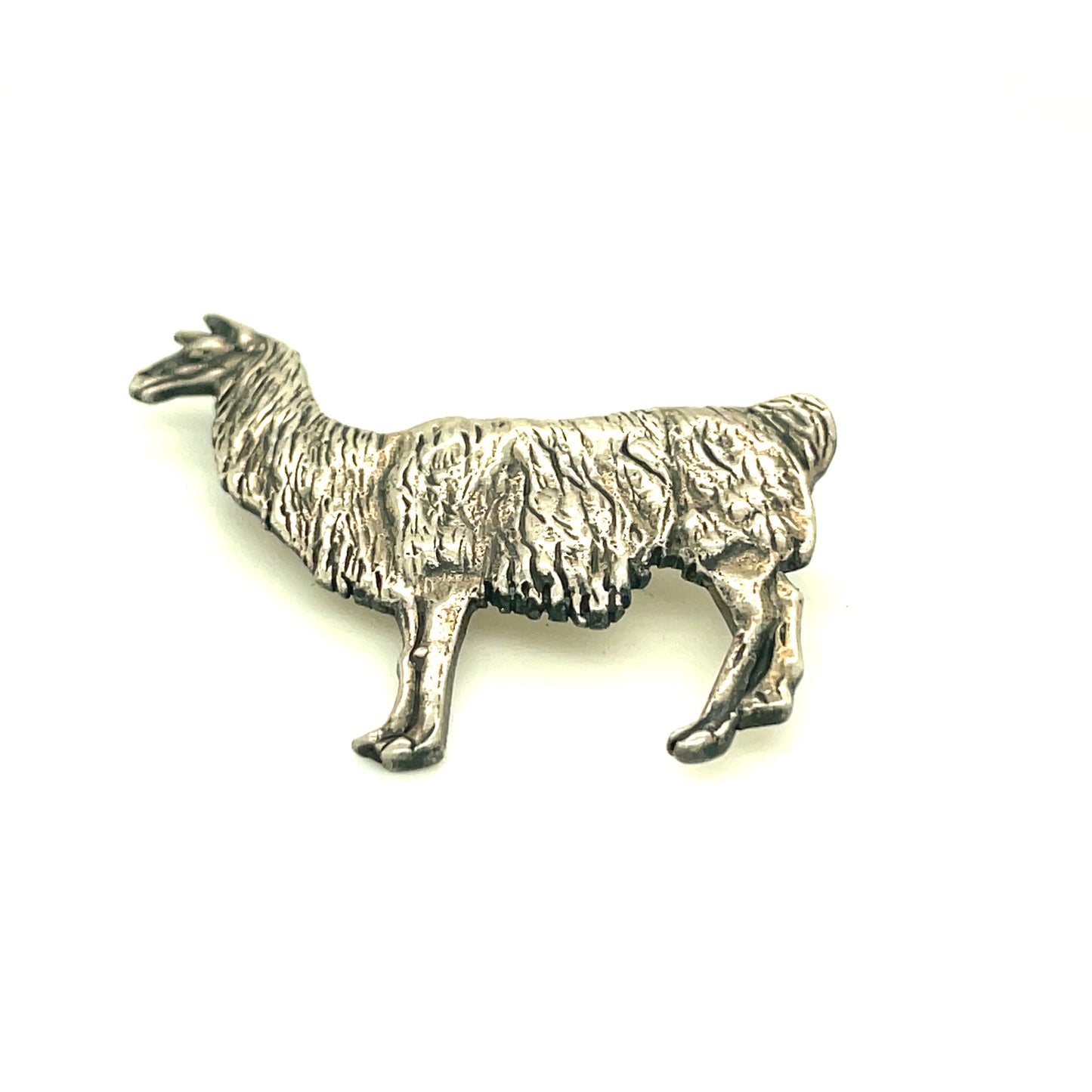 Sterling Silver Llama pin 1 1/2” x 1 1/4”
