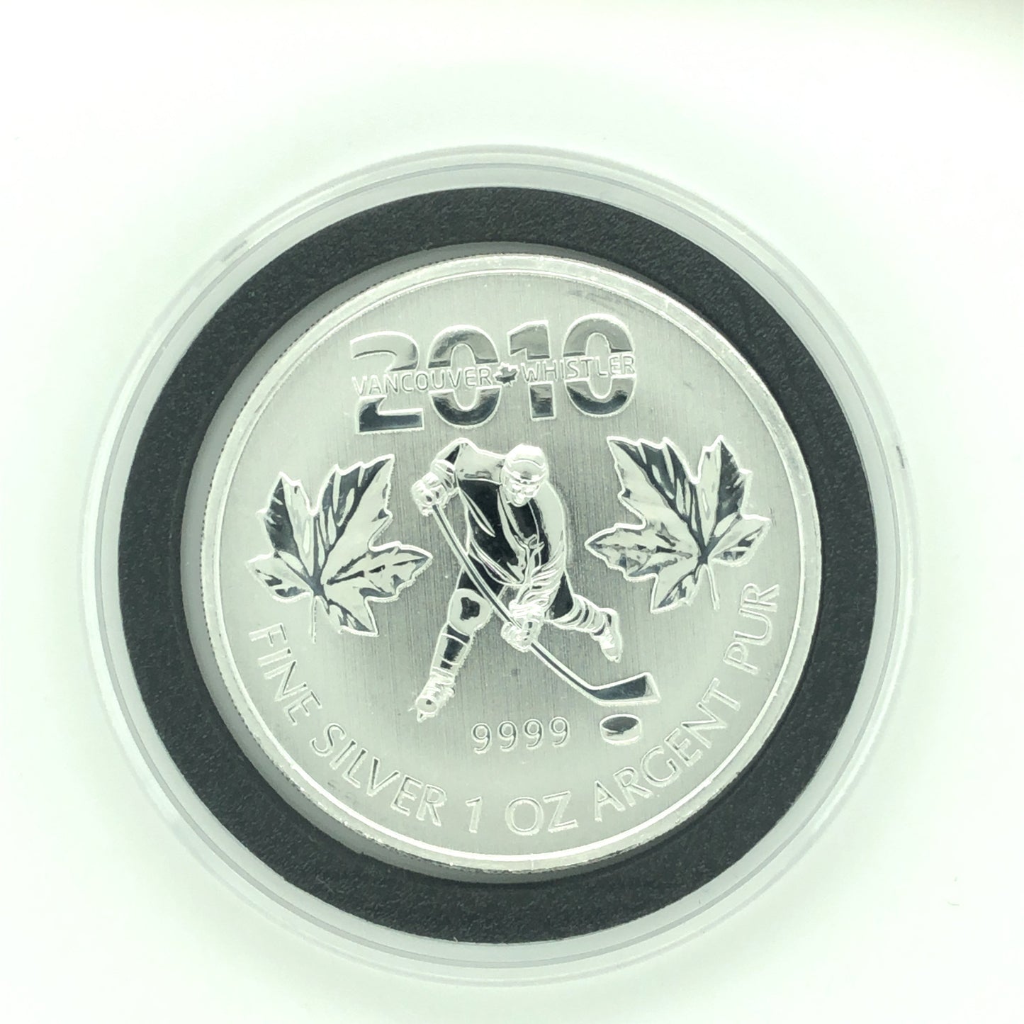 2010 Vancouver Olympic Games Silver Coin .9999