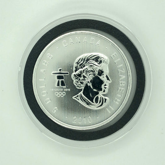 2010 Vancouver Olympic Games Silver Coin .9999