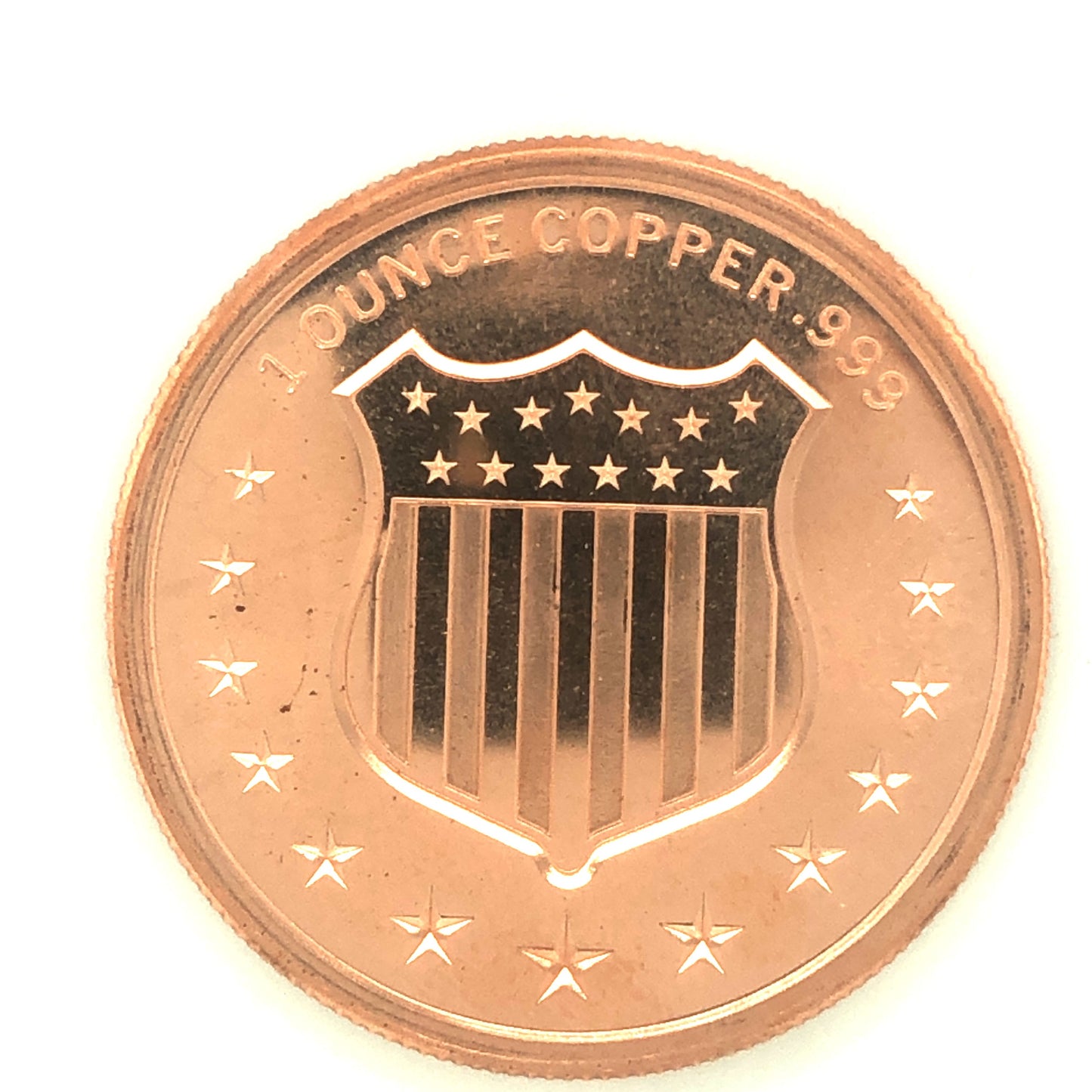 The Rattler 1 oz. .999 Copper Coin