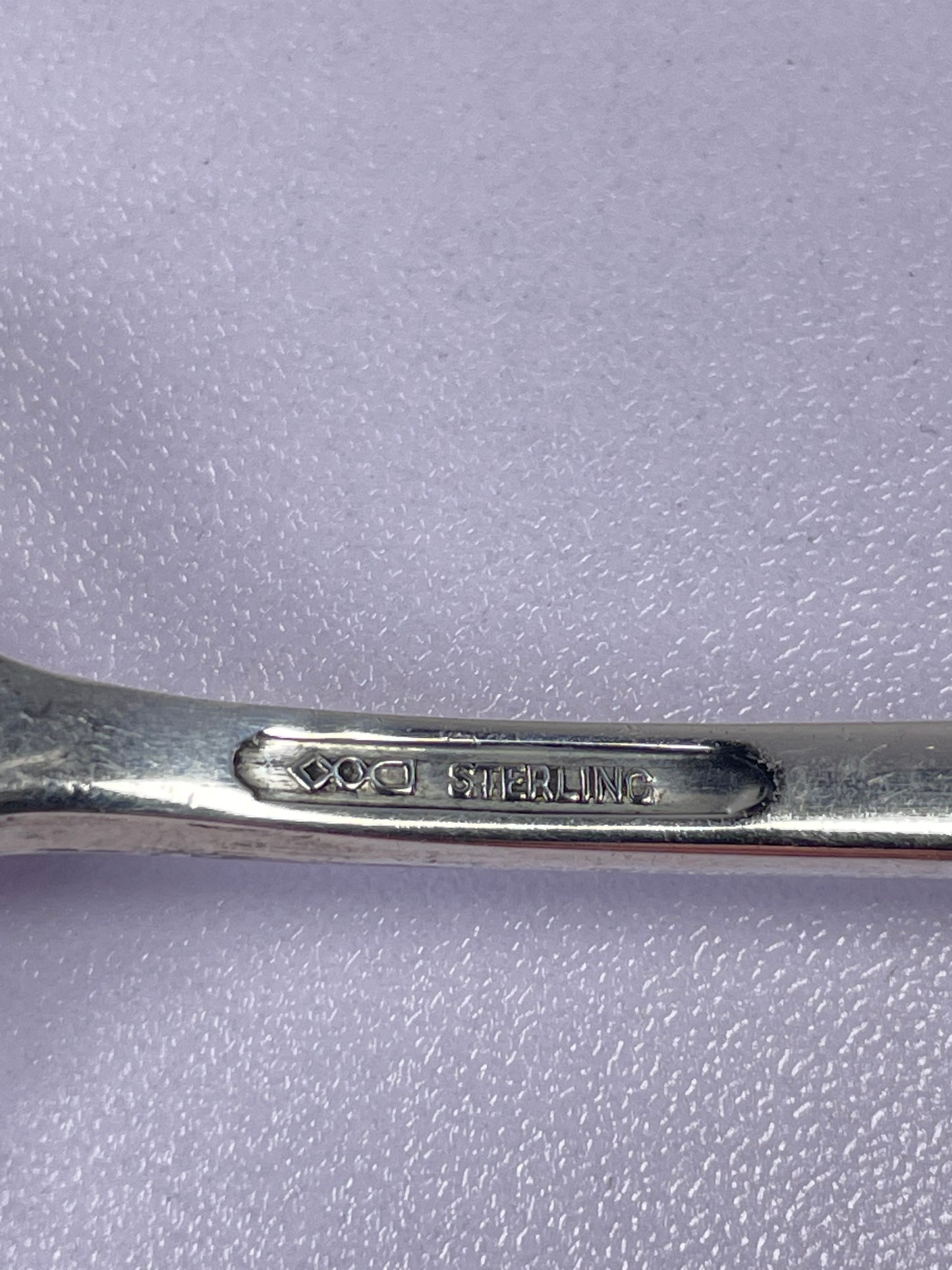 Antique Sterling Silver Rattail Antique Dominick and Haff Salad Fork 1.39 ozt Reed and Barton