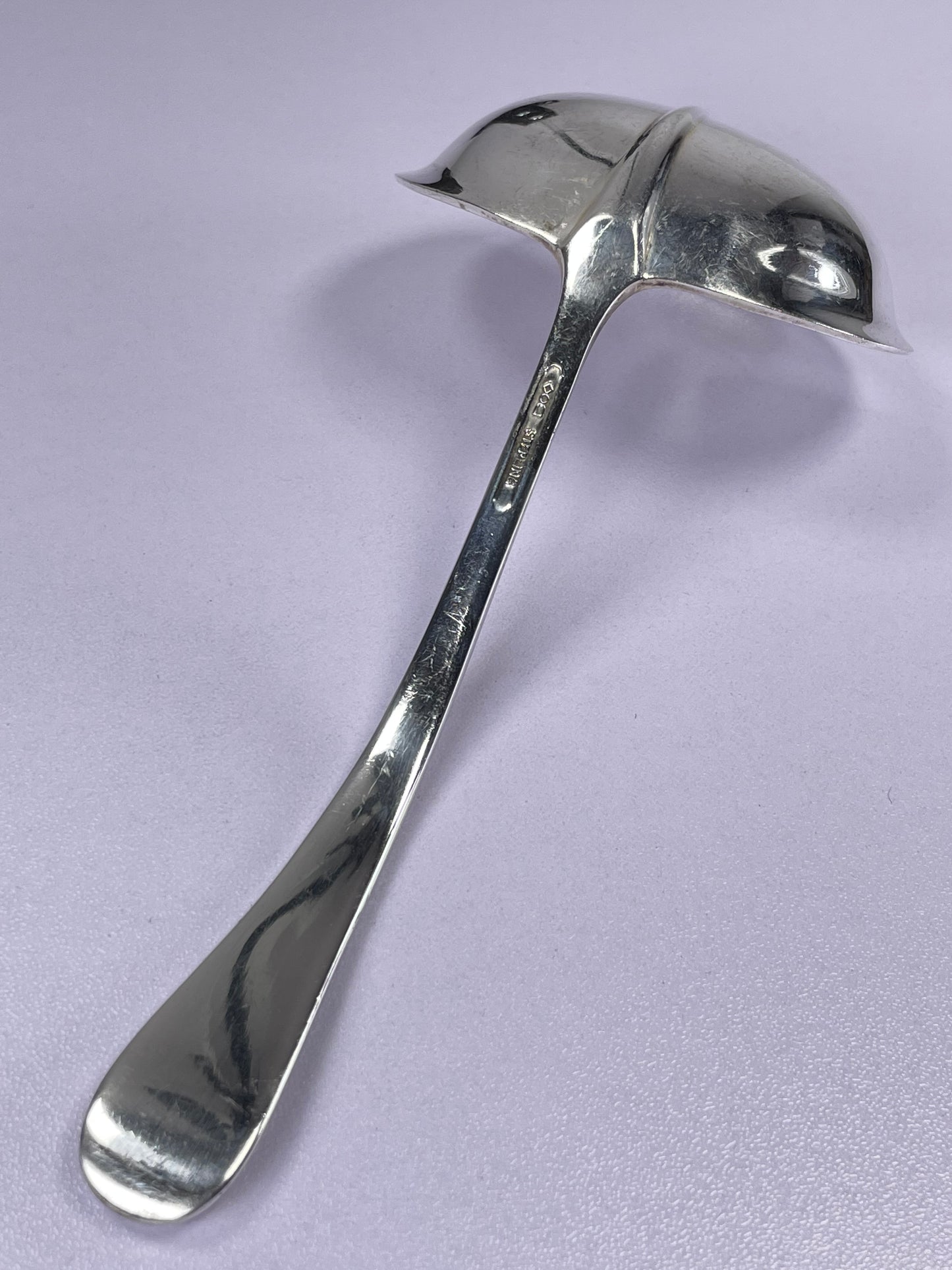 Antique Sterling Silver Rattail Antique Dominick and Haff Gravy Ladle 2.81 ozt Reed and Barton