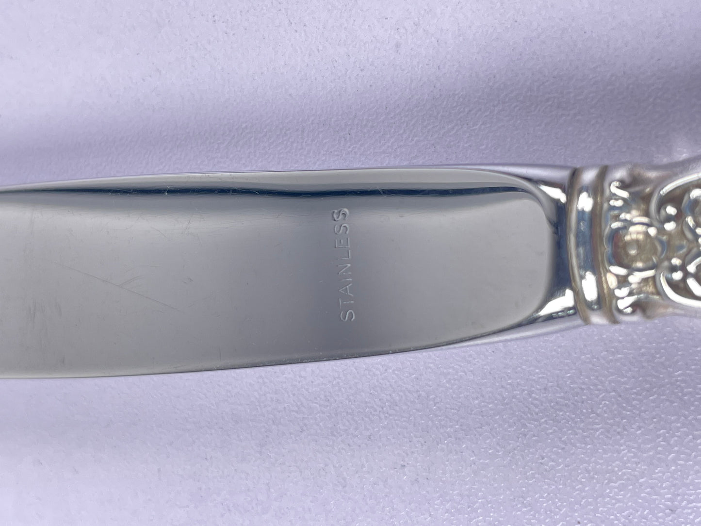 Sterling SIlver Modern Hollow Gorham Buttercup Knife Stainless Blade 8.75"
