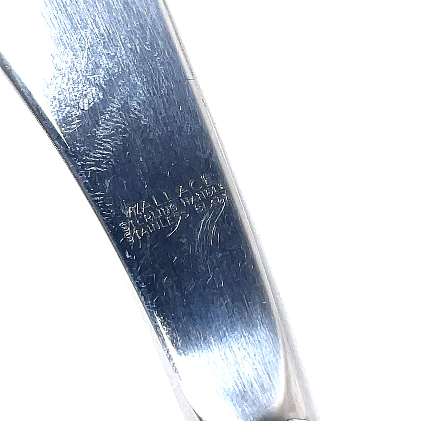 Wallace Rose Point Sterling Silver HH Master Butter Knife 6 5/8"