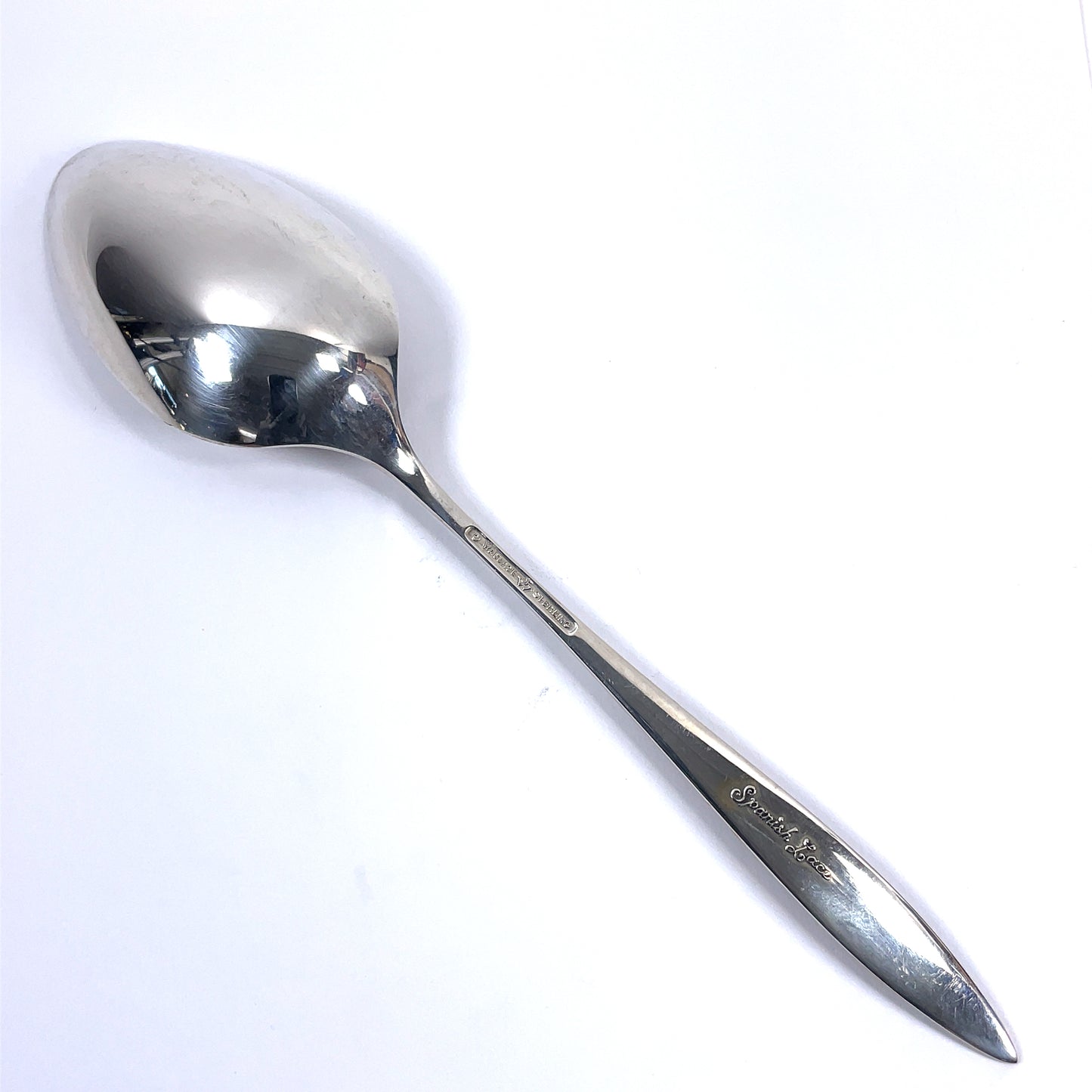 Spanish Lace by Wallace Sterling Silver Serving Spoon