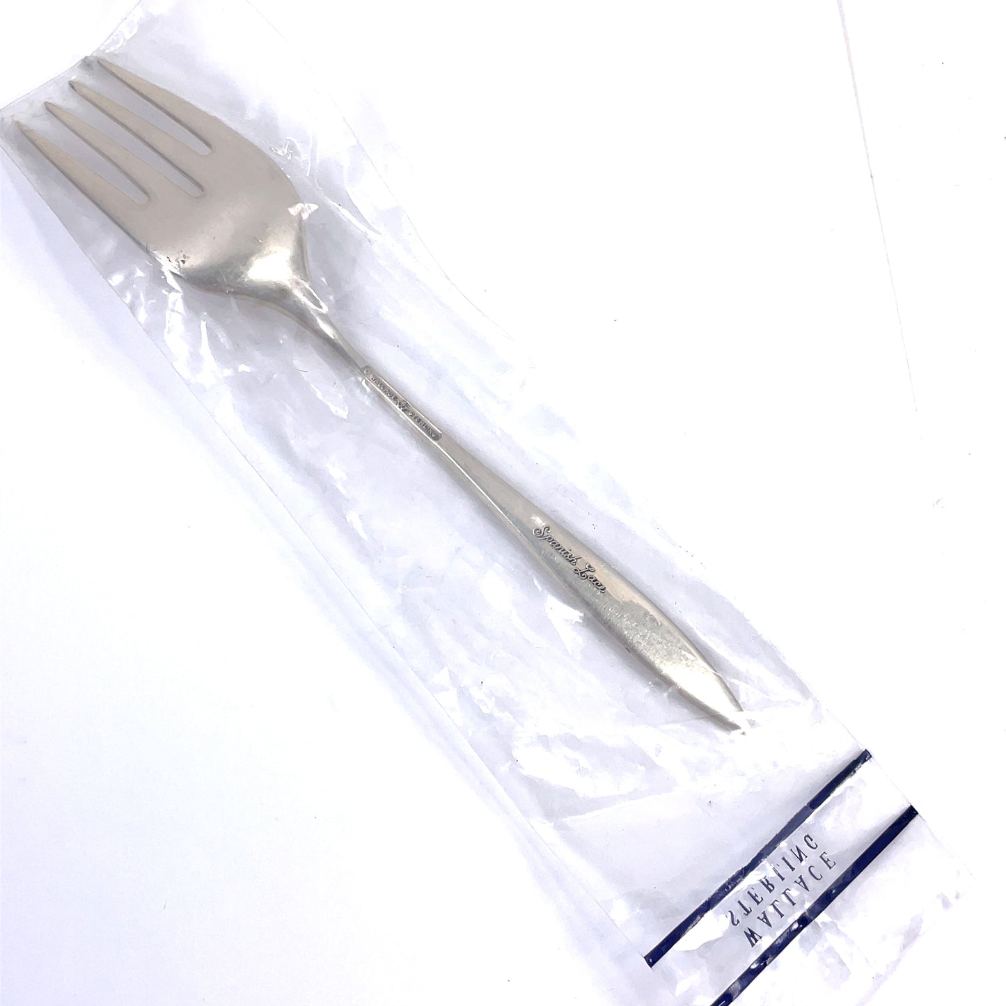 Spanish Lace by Wallace Sterling Silver Meat Fork