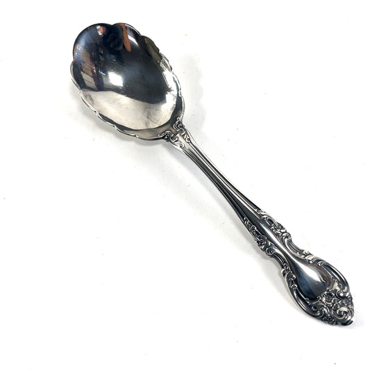 Gorham Sterling Silver Melrose 6 1/8" Sugar Shell Spoon No Monogram