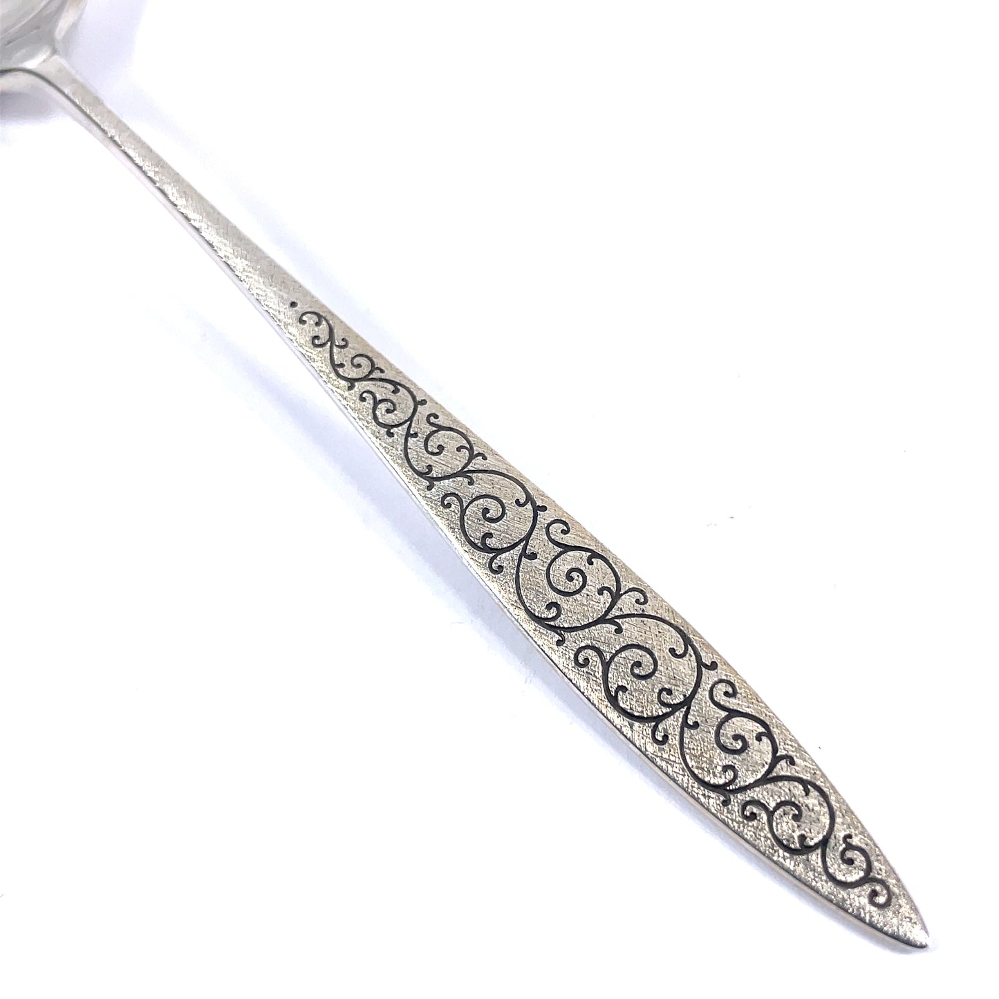 Spanish Lace by Wallace Sterling Silver Pierced Serving Spoon