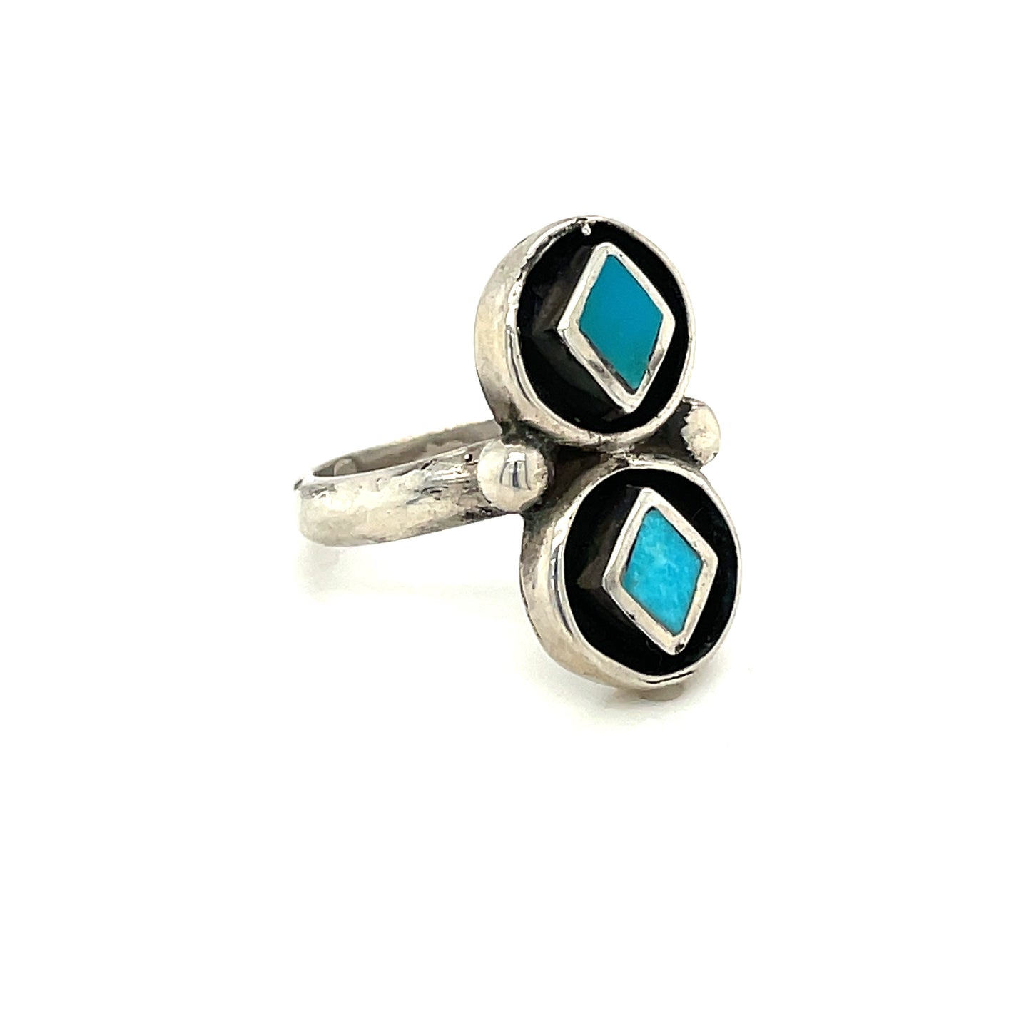 Sterling Silver Turquoise Ring Size 4.5