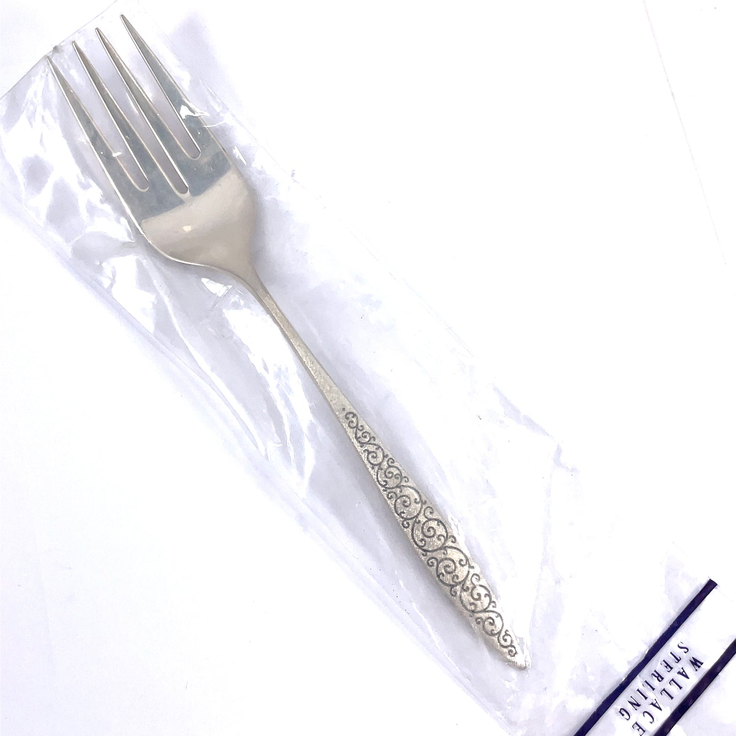 Spanish Lace by Wallace Sterling Silver Meat Fork